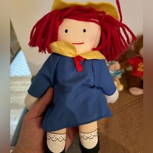 Vintage 1990 Madeline Plush Doll